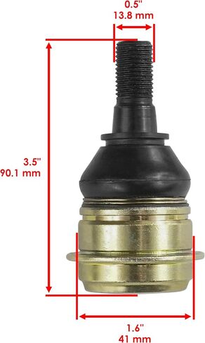Caltric 2 Front Knuckle Lower Upper Ball Joint Compatible With John Deere XUV835E XUV835M XUV835R in Saudi Arabia