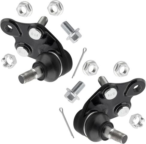 2Pcs Suspension Kit 2 Front Lower Ball Joints Left Driver & Right Passenger Side Fit For Geo Prizm 1988 1989 1990 1991 1992, For Toyota Corolla 1989 1990 1991 1992 1993 Replace# K9525 K9523 in Saudi Arabia