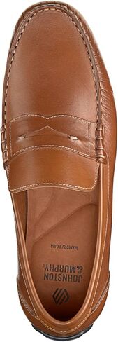 أحذية Johnston & Murphy Beck Penny Loafers، أحذية جلدية رسمية للرجال، أحذية بدون كعب للرجال in Kuwait