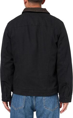Levi's Men's Workwear Cotton Canvas Corduroy Collar Depot Jacket in Saudi Arabia