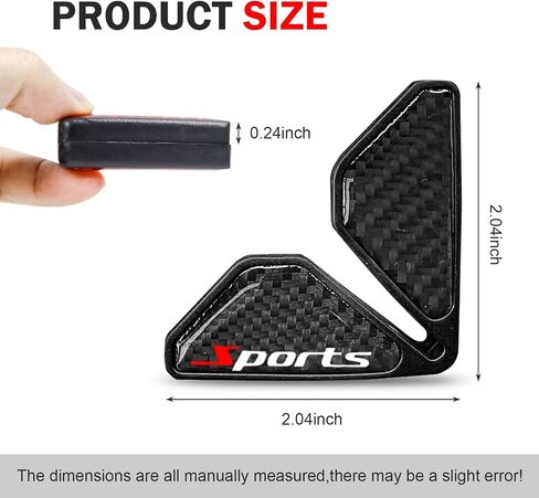 2 PCS Car Door Corner Protector Edge Guards, Anti-collision Stickers, Carbon Fiber Pattern Thickened PVC Soft Rubber Front Door Anti-scratch Protective Corner, Suitable for Most Cars (Black) in Saudi Arabia