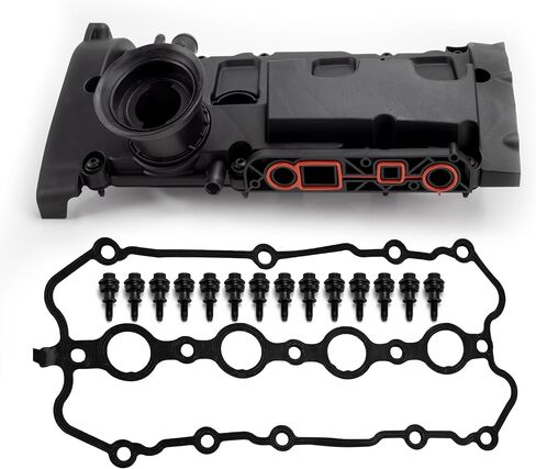 حشية غطاء صمام المحرك متوافقة مع Volkswagen Eos 2007-2008 Golf R 2012-2013 GTI 2006-2008 Jetta 2006-2008 Passat 2006-2008 2.0L Turbo، 06F103469F in Saudi Arabia