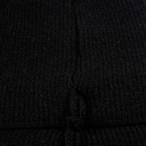 Classic Knit Beanie Hat with Fashion Label - Warm Winter Cap for Men and Women - Multiple Colors Available in Saudi Arabia
