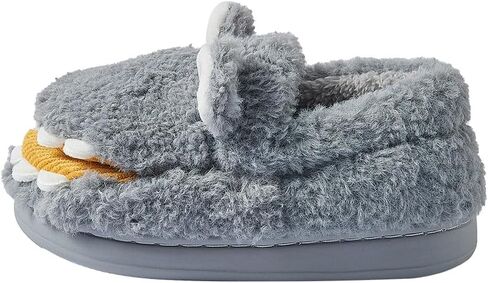 Dinosaur Plush House Slippers for Woman Men Soft Sandals Indoor & Outdoor Non-slip Home Thick Bottom Winter Slipper in Kuwait