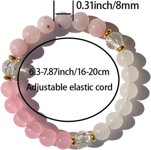 7 Chakra Bracelets for Women Men Natural Stone Handmade Gemstones Stretch Elastic Adjustable Healing Yoga Beads Bracelet Spiritual Energy Jewelry Fashion Accessories Creative Gift in Saudi Arabia