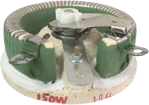 150w BC1 High Power Wirewound Potentiometer Rotary Rheostat Disk Ceramic Variable Resistor 10R 20R 50R 100R 200R 300R(10R) in Saudi Arabia