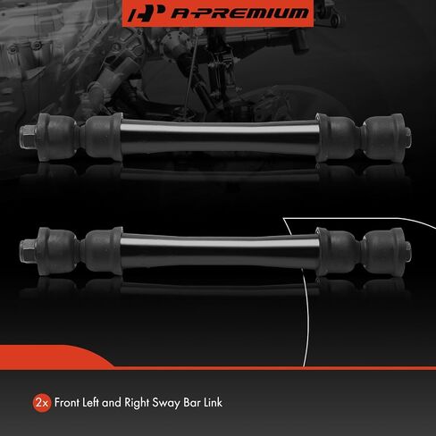 A-Premium 2 x Front Sway Bar Links Stabilizer Bar Links, Compatible with Chevrolet Colorado 2015-2021, Suburban 3500 HD 2016-2019 & GMC Canyon 2015-2021 in Saudi Arabia