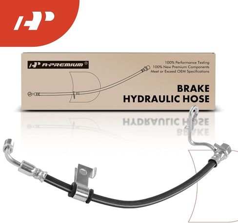 A-Premium Rear Passenger Brake Hydraulic Hose Compatible with Select Ford Models - F53 2008-2017, F59 2015-2019, 6.8L - Replace# 8U9Z2267A in Saudi Arabia