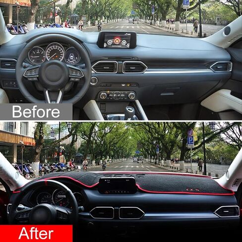 Fit for Nissan NV350 Urvan Cavaran E26 2017-2023,Car Dashboard Cover,Black Dash Cover,Anti-Slip Dash Pad Protective Cover in Saudi Arabia