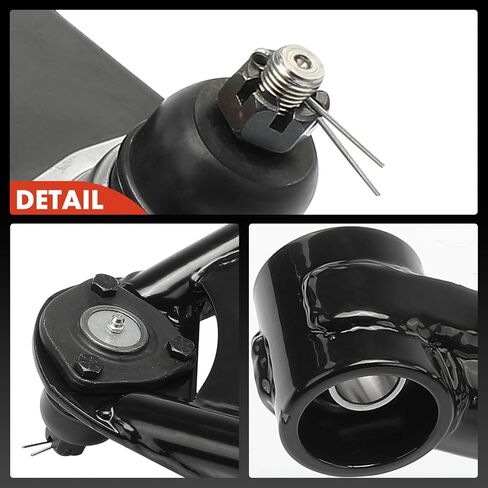 A-Premium Heavy Duty Front Upper & Lower Tubular Control Arm Kit, with Ball Joint & Bushing, Compatible with 1965-1970 Chevy Impala, Caprice, Biscayne, Bel Air in Saudi Arabia
