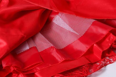 Girls Tulle Lace Glitter Vintage Pageant Prom Dresses with Belt in Kuwait