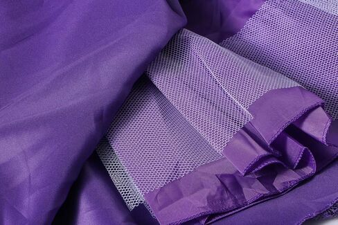 Girls Tulle Lace Glitter Vintage Pageant Prom Dresses with Belt in Kuwait