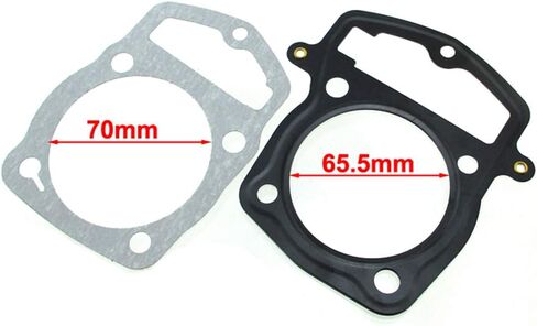 TC-Motor 65.5 مللي متر حشيات رأس المحرك لـ Loncin ZongShen CB250 250cc Kayo Xmotos Apollo Tmax ATV Pit Dirt Bike in Saudi Arabia