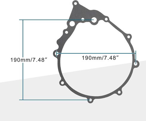 GOOFIT دراجة نارية الجزء الثابت غطاء مولد طوقا استبدال ل XR600R XR600 R XR 600 R 1985-2000 in Saudi Arabia