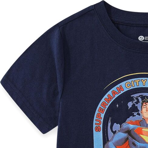 WARNER BROS Superman Boys Short Sleeve T-Shirt for Big Kids in Saudi Arabia