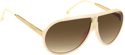 Carrera Unisex Sunglass Style Endurance65/N Pilot, Ivory/Brown Gradient, 63mm, 10mm in Saudi Arabia