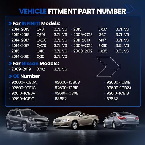 ضاغط تكييف هواء 92600-1CB0A مع قابض متوافق مع إنفينيتي EX35 EX37 FX35 FX37 G37 M37 Q40 Q60 Q70 Q70L QX50 QX70، 3.5 لتر 3.7 in Saudi Arabia