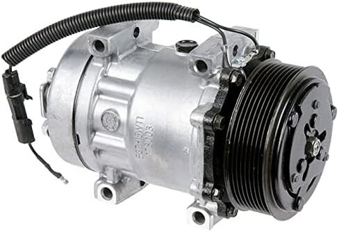 ضاغط مكيف الهواء وقابض تكييف الهواء 119 مم 8 أخدود يستبدل Sanden SD7H15 FLX 4420 - BuyAutoParts 60-02102NA NEW in Saudi Arabia