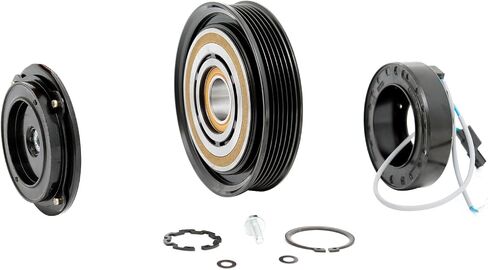 طقم إصلاح مجموعة قابض ضاغط التيار المتردد FKG ‎38810RN0A01 مناسب لـ 2008-2017 Honda Odyssey (V6 3.5L فقط)، 2008-2015 Honda Pilot (V6 3.5L فقط)، 2007-2013 Acura MDX (V6 3.7L فقط) in Saudi Arabia