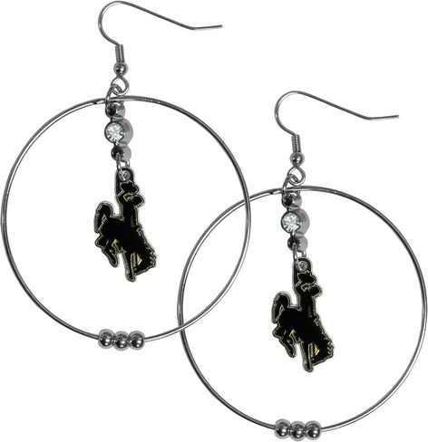Siskiyou NCAA unisex-adult 2 Inch Hoop Earrings in Saudi Arabia
