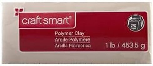1lb Beige Polymer Clay Set by Craft Smart - Oven-Bake Clay for Sculpting, Modeling, Jewelry, School Projects, Arts & Crafts - 1 Pack in Kuwait