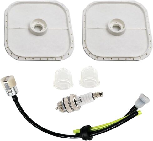طقم خط الوقود لمرشح الوقود الهوائي متوافق مع Echo PB-260 PB-260i PB-261i PB-260L PB-261L استبدال A021000840 in Saudi Arabia