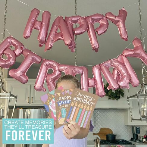 Hadley Designs 54 Rustic Happy Birthday Cards بشكل كبير مع الأظرف - بطاقات أعياد الميلاد السائبة مع الأظرف ، وبطاقات أعياد الميلاد المتنوعة مع الأظرف ، وحزمة بطاقة عيد ميلاد سعيد ، وبطاقات عيد ميلاد الأطفال in Saudi Arabia