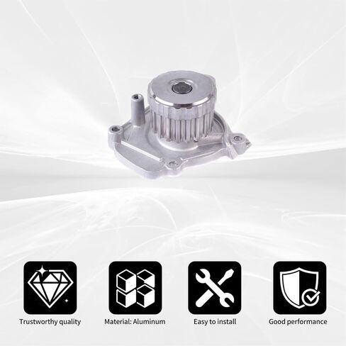 AW9419 Engine Water Pump Kit Fit for Honda Civic, Acura EL 2001 2002 2003 2004 2005 1.7L 1668CC L4 GAS SOHC Naturally Aspirated 571597, 41115 in Saudi Arabia