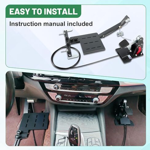 جهاز التحكم في دواسة الفرامل من جانب الركاب، دواسة الفرامل للسائق الطالب، السائق الجديد يتعلم قيادة فرامل تدريب السيارة (دواسة الفرامل الجانبية للراكب + دعامة القاعدة) in Kuwait