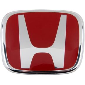 Honda Genuine Red H Emblem 06-11 Civic 02-06 RSX Rear in Saudi Arabia