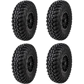 Four Pack- Tusk TERRABITE ULTRA HD 10 Ply Aramid Radial UTV/ATV Tire - 28x10-14 in Saudi Arabia