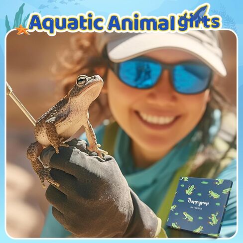 HAPPYPOP Frog Gifts for Women - Frog Socks Animal Lover Gifts, Frog Stocking Stuffers for Teen Girls in Saudi Arabia