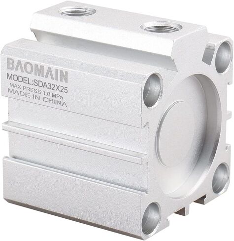 اسطوانة الهواء الرقيقة المدمجة Baomain SDA 50x30 50mm تتحمل 30mm Stroke PT1/4 port in Saudi Arabia