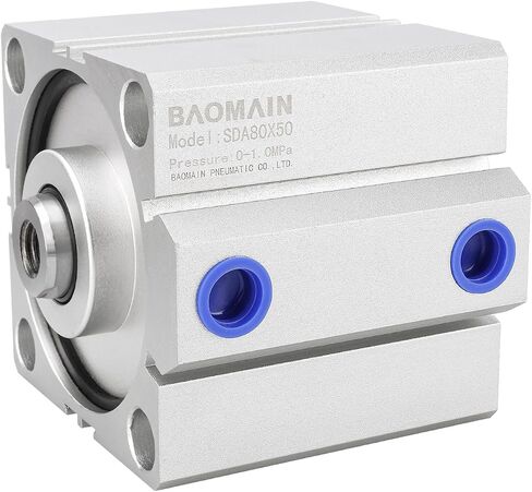 اسطوانة الهواء الرقيقة المدمجة Baomain SDA 50x30 50mm تتحمل 30mm Stroke PT1/4 port in Saudi Arabia