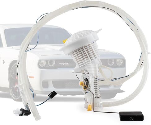 Electric Fuel Pump Module Assembly Compatible For Chrysler 300 2005-2017 Dodge Challenger 2008-2017 Dodge Charger 2006-2015 Magnum 2005-2008 V6 V8 Replace E7192M E7241M P76609M 68102695AG in Kuwait
