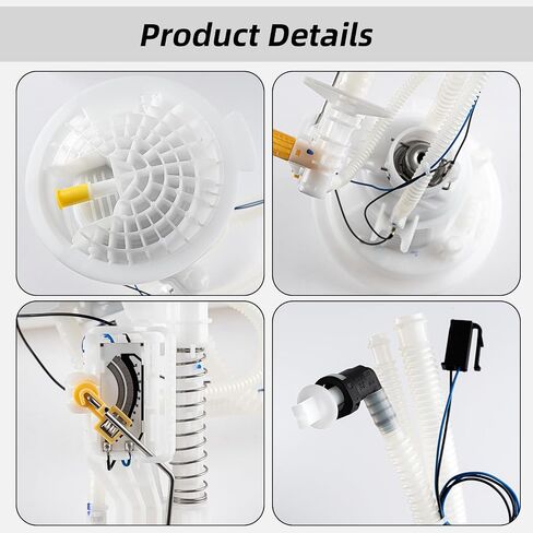 Electric Fuel Pump Module Assembly Compatible For Chrysler 300 2005-2017 Dodge Challenger 2008-2017 Dodge Charger 2006-2015 Magnum 2005-2008 V6 V8 Replace E7192M E7241M P76609M 68102695AG in Kuwait