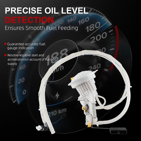 Electric Fuel Pump Module Assembly Compatible For Chrysler 300 2005-2017 Dodge Challenger 2008-2017 Dodge Charger 2006-2015 Magnum 2005-2008 V6 V8 Replace E7192M E7241M P76609M 68102695AG in Kuwait
