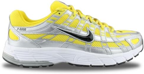 حذاء Nike P-6000 للرجال (CD6404-701، لايتنينج/فضي معدني/أبيض/أسود) مقاس 10 in Saudi Arabia