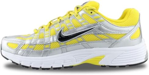 حذاء Nike P-6000 للرجال (CD6404-701، لايتنينج/فضي معدني/أبيض/أسود) مقاس 10 in Saudi Arabia