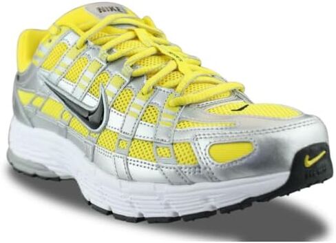 حذاء Nike P-6000 للرجال (CD6404-701، لايتنينج/فضي معدني/أبيض/أسود) مقاس 10 in Saudi Arabia