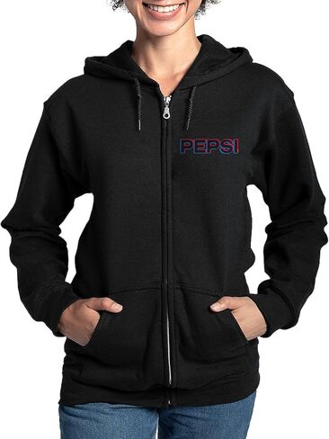CafePress Pepsi Varsity Logo Women's Zip Up Hoodie Women's Zip-up Hoodie Sweatshirt in Saudi Arabia