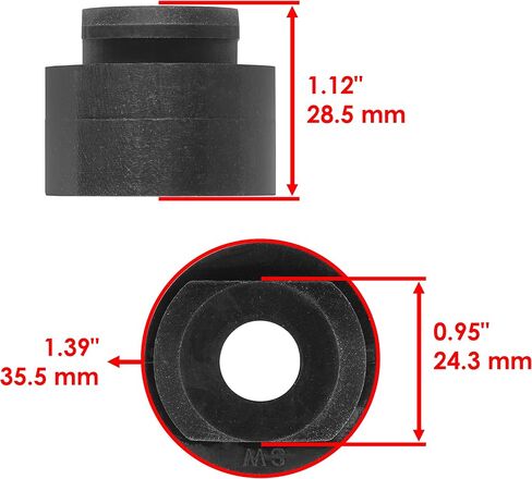 Caltric Seat Mount Rubber Bumper Compatible with Can-am 708000899 708001671 in Saudi Arabia