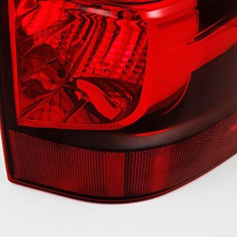 AKKON - For 07-14 Chevy Tahoe Suburban Red Clear Passenger/Right Side Tail Lights Brake Lamps Replacement in Saudi Arabia