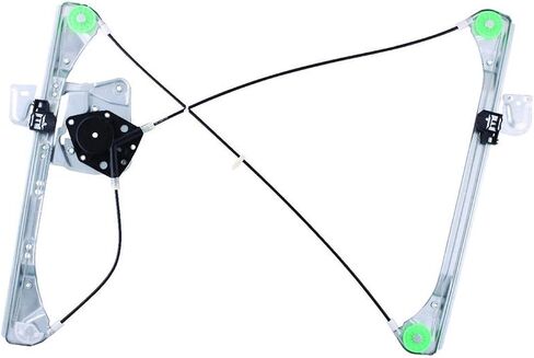 New Front Left Window Regulator Compatible with Pontiac Grand Am 1999-2005; Compatible with Oldsmobile Alero 99-04 1999 2000 2001 2002 2003 2004 Driver's Side 89044649 22702141 740-641 in Saudi Arabia