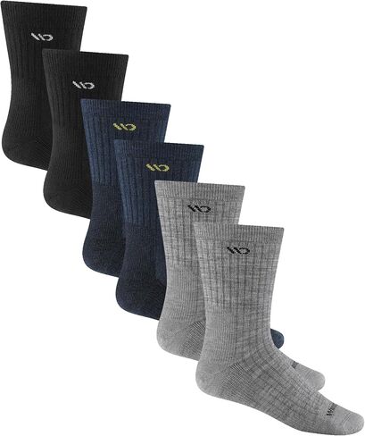 Wide Open Micro Crew Men's Socks, Merino Wool Socks for Men, Everyday Wide Socks, Crew Socks for Wide Feet in Kuwait