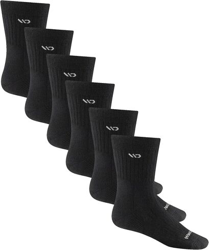 Wide Open Micro Crew Men's Socks, Merino Wool Socks for Men, Everyday Wide Socks, Crew Socks for Wide Feet in Kuwait