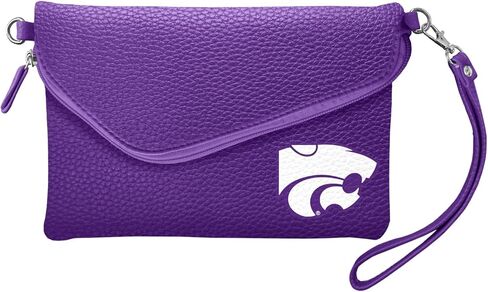 Littlearth Womens NCAA Utah Utes Pebble Fold Over Crossbody Purse, Team Color, 6"x 9" x 0.75", (100432-UUTA-LRED) in Saudi Arabia