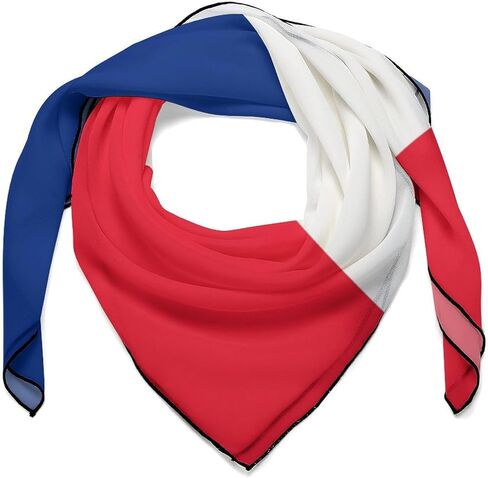 Head Scarf for Women Square Neck Head Scarf Lightweight Chiffon Bandana Hair Wrap Headband 27 Inches in Saudi Arabia