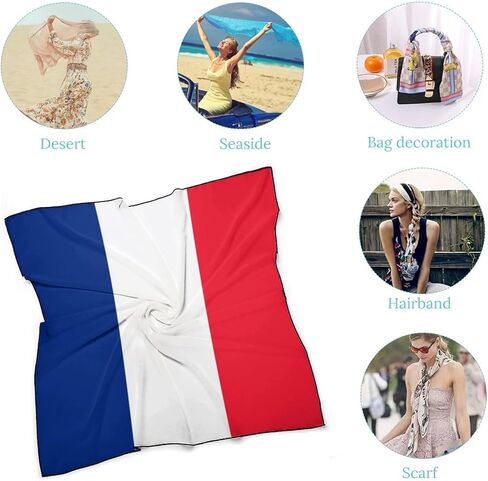 Head Scarf for Women Square Neck Head Scarf Lightweight Chiffon Bandana Hair Wrap Headband 27 Inches in Saudi Arabia