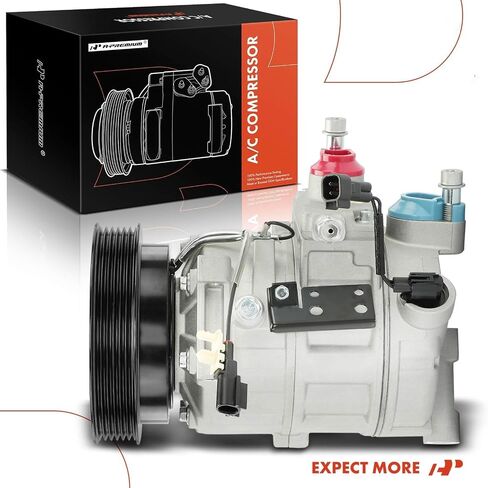 ضاغط مكيف هواء ممتاز مع قابض متوافق مع فولفو XC60 2010-2016، S60 2011-2016، XC70 2010-2015، S80 2010-2015، V60 2015-2016، V70 2010، 3.0L 3.2L in Saudi Arabia